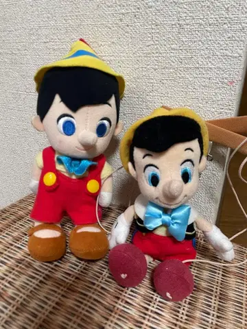 피노키오 봉제 인형 2개 세트