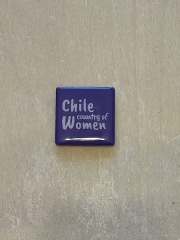 칠레 여성 국가 핀 배지