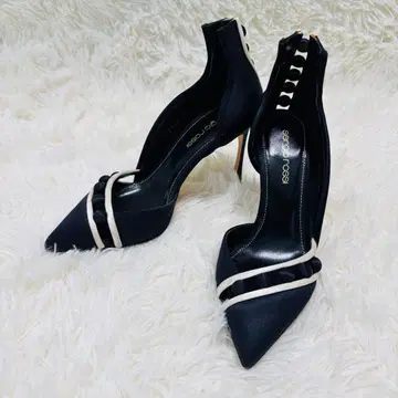 Sergio Rossi 블랙 하이힐 스틸레토