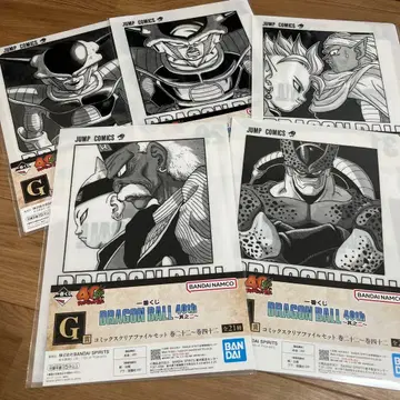 제일복권 드래곤볼 40th 그 두 번째 코믹스 클리어 파일 세트