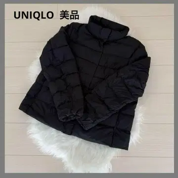 유니클로 울트라 라이트 다운 자켓 여성용 L 사이즈 블랙