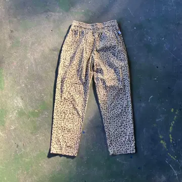 COOKMAN 쿠크만 셰프 팬츠 이지 팬츠 레오파드