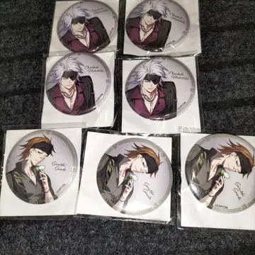 전국BASARA 전국바사라 사루토비 사스케 초소카베 모토치카 캔뱃지 7개