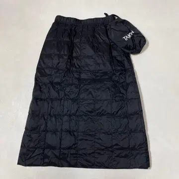 새상품급 TAION 타이온 베이직 세미롱 다운 스커트 발수 주머니 포함