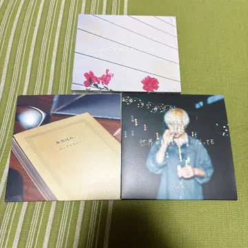 영 스키니 CD 3장 세트 트레이딩 카드 포함