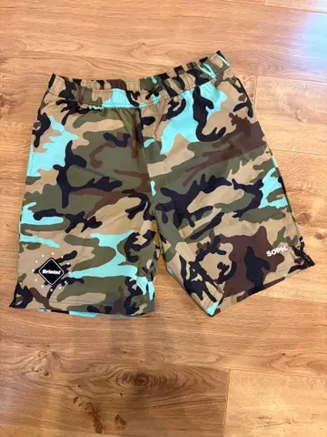 FCRB 카모플라쥬 카모플라주 숏팬츠