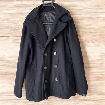 MANHATTAN TRANSFER 블랙 후드 부착 아우터