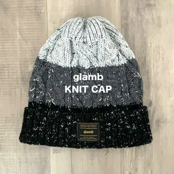 [ glamb ] 그램 니트 캡 니트 모자 겨울 의류 멀티 컬러