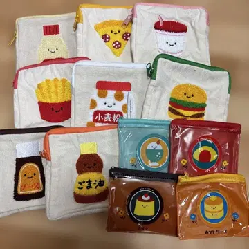 닛코리노 자수 파우치 세트