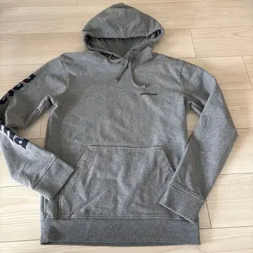 patagonia 그레이 후드 부착 후드티 XS