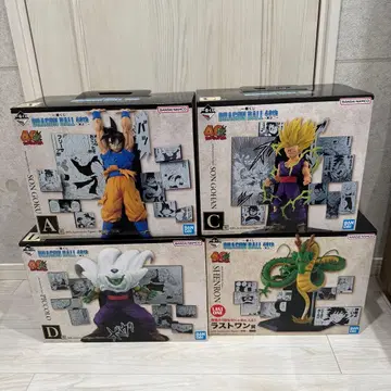 드래곤볼 제일복권 A상 C상 D상 라스트 원 4체 세트 40주년