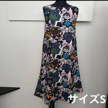 한 번 착용 유니클로 UNIQLO 마리메꼬 marimekko 원피스 S