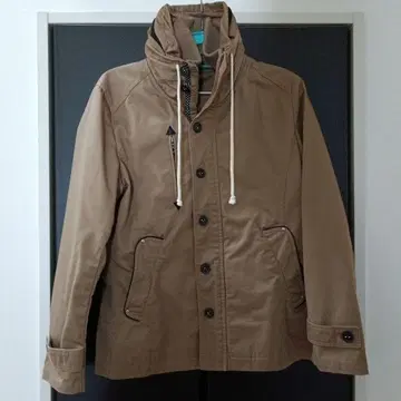 TK 밀리터리 자켓 후드 부착