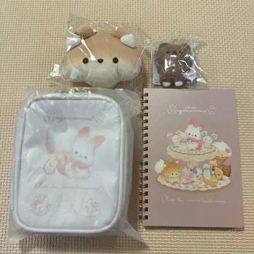 슈가코코무 묶음 판매 파우치 클리너 코인 케이스 노트