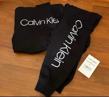캘빈클라인 맨투맨 셋업 블랙 M 사이즈
