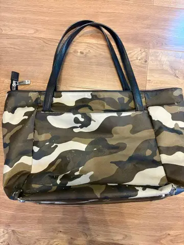 페레 모르비다 자카드 카모플라쥬 카모 온다 토트백 비즈니스 백