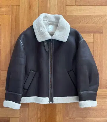 U by SPICK&SPAN 페이크 무스탕 자켓