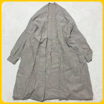 미사용급 이치 앤티크 린넨 kotoiradaki 롱 로브