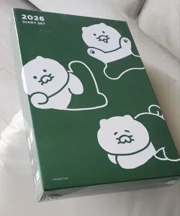2026년 한국 KAKAO 다이어리 세트 그린