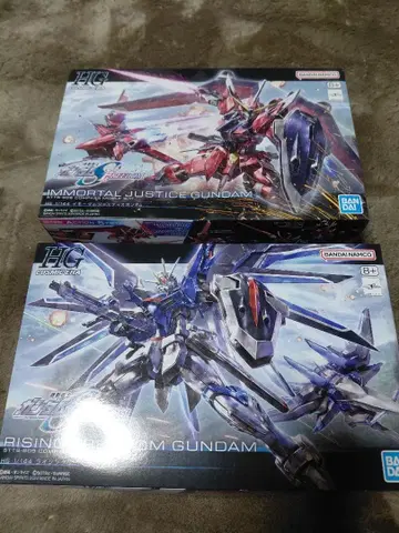 HG 인모탈 저스티스 건담 & 프리덤 건담