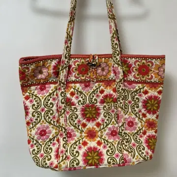 베라 브래들리 꽃무늬 토트백