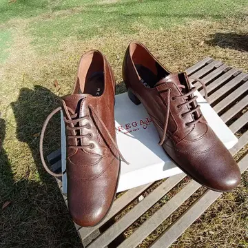 REGAL 레이스업 슈즈 브라운 24cm