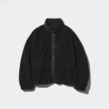 UNIQLO 플리스 스탠드 카라 자켓
