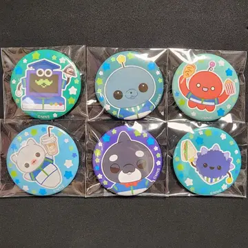 [ 교육 방송 ] 훼미리마트 콜라보 캔뱃지 6개 전종 세트