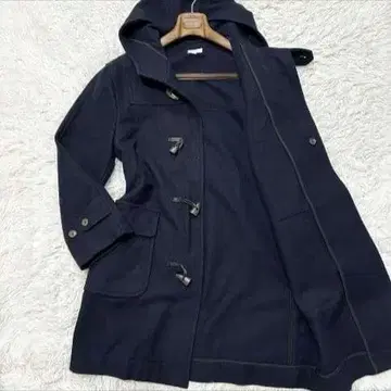 [새상품급] Paul Smith 더플 코트 롱 코트 토글 네이비 L