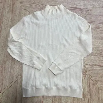 UNITED ARROWS 하이넥 니트 M 화이트