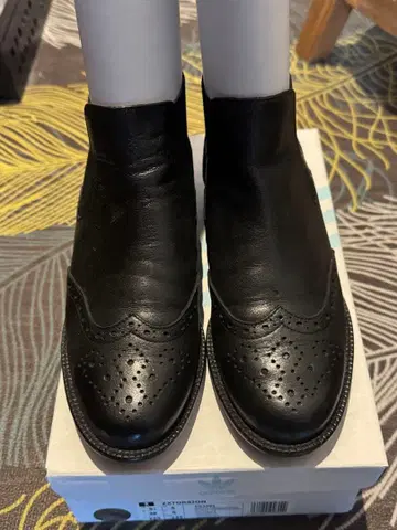 ing 블랙 사이드 고어 부츠