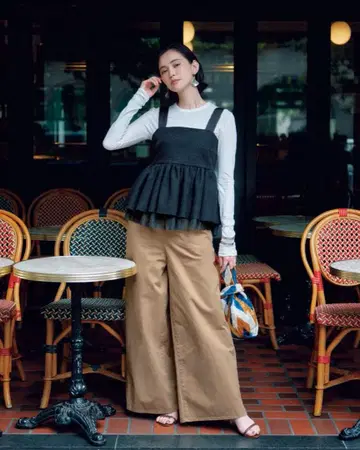 새상품급 트위드 뷔스티에