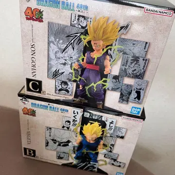 제일복권 드래곤볼 B상 C상 피규어 베지터 손오반 40th