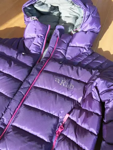 Rab 후드 부착 다운 자켓