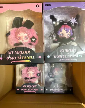 SKULLPANDA 쿠로미 마이 멜로디 봉제 인형 펜던트