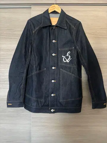 sulvam 데님 자켓 인디고