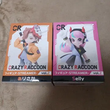 CRAZY RACCOON 피규어 아리사카 Selly vol.2 세트