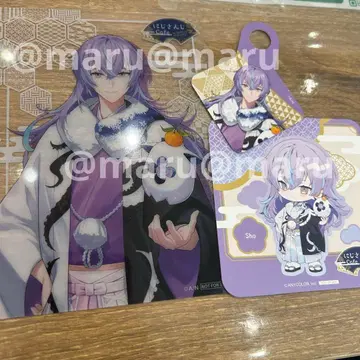 호시미치 쇼 코스터 클리어 카드 니지산지 스이파라 콜라보