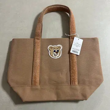 러브러리 바이 페이러 와펜 토트백 베이지