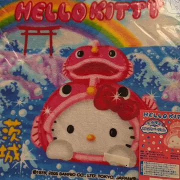 헬로키티 푸치 타월 일본 한정판