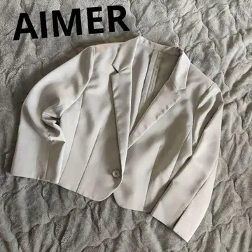 AIMER 숏 테일러드 자켓