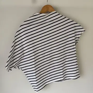 미즈이로 인디 반팔 스트라이프 티셔츠