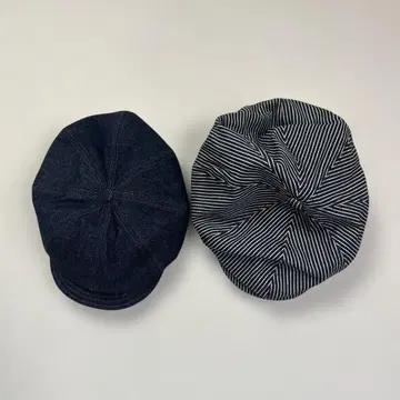 데님 헌팅 캡 2세트 프리 사이즈