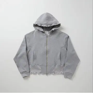 nickgear frill sweat zip blouson