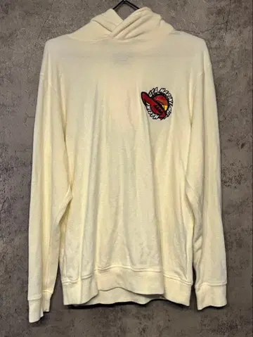 MUTA MARINE 후드 부착 후드티 크림색