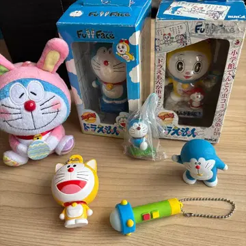 도라에몽 풀 페이스 피규어 마스코트 키링 묶음 판매