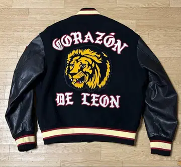 AWAKE NY CORAZON VARSITY JACKET L 사이즈