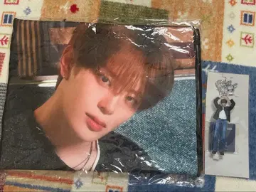 verivery 강민 슬로건 타월. 아크릴 키링