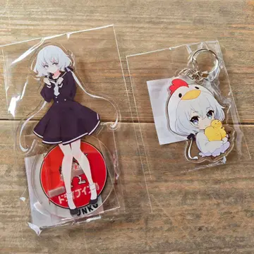 콘노 준코 드라이브인 토리 아크릴 스탠드 키링 세트