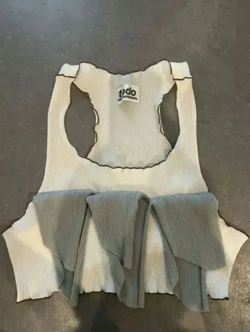 [새상품급] kotohayokozawa/시어 숏 뷔스티에